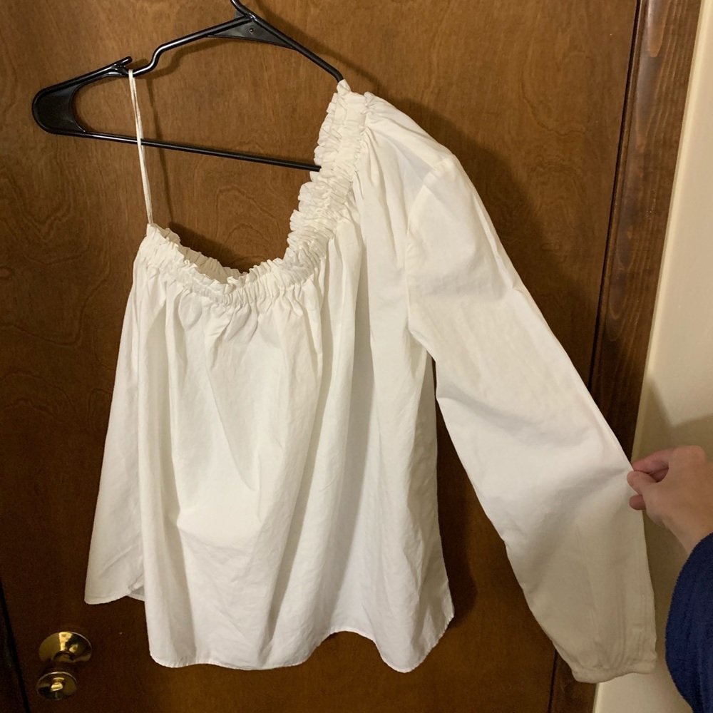 H&M One Sleeve Asymmetric Top